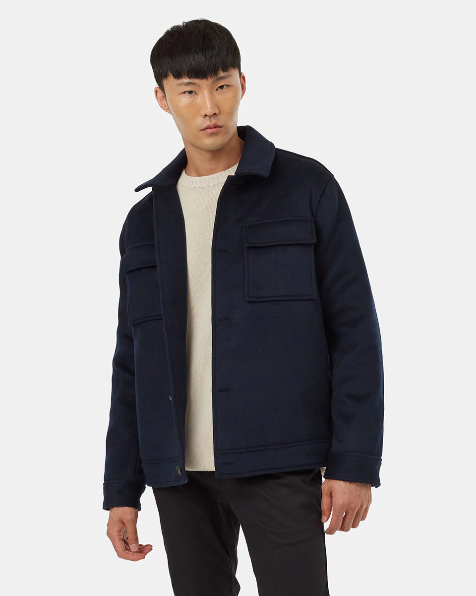 Wool Button Down Shacket - Image 2