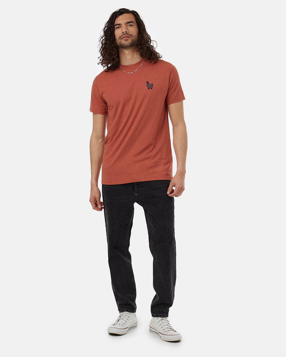 Peru Embroidered Llama T-Shirt - Image 2