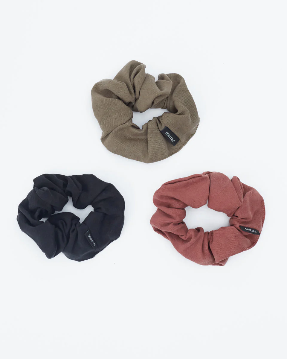 Tencel Scrunchie 3-Pack - Image 2