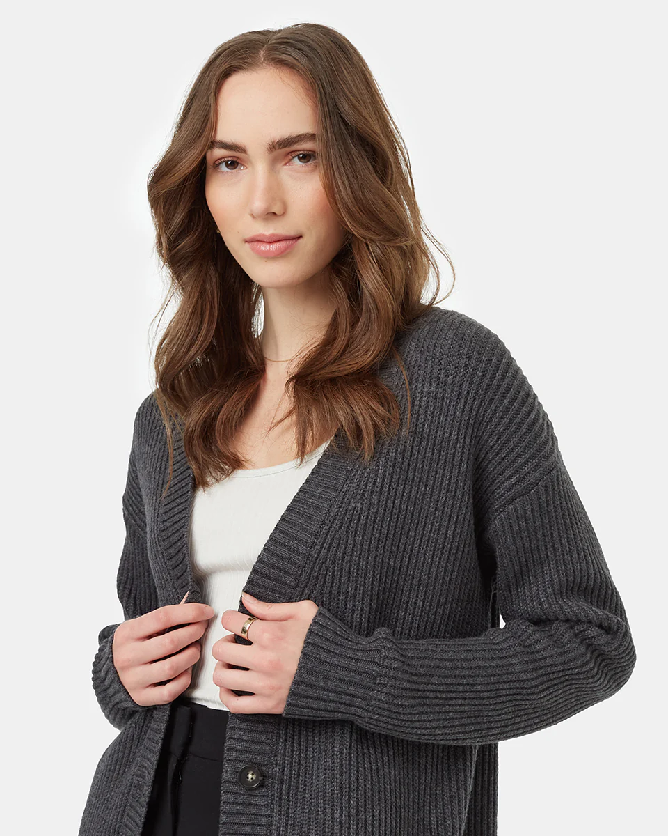 Oversized Button Cardigan - Image 4